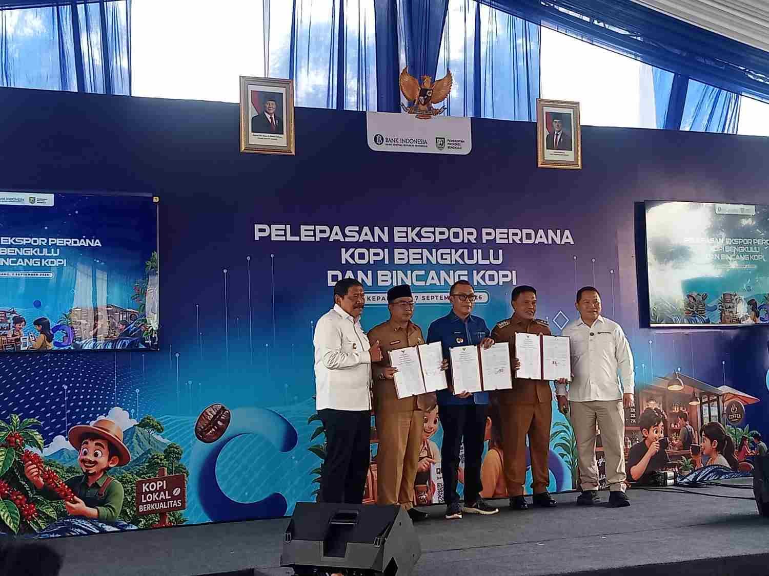 Perkuat Rantai Pasok Menuju Pasar Global, Pemkab di Bengkulu Teken MoU Tripartit